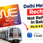 Delhi Metro card recharge not reflecting in balance – 4 easy steps to fix