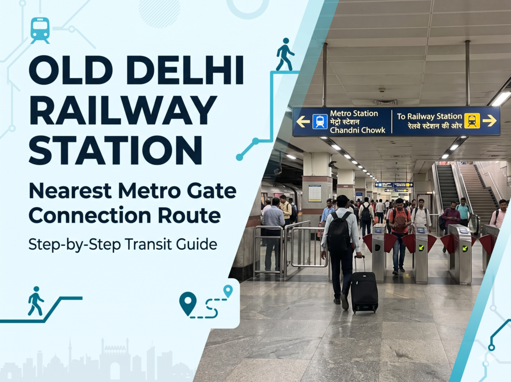 Old Delhi Railway Station Nearest Metro Gate Connection Route: 7 Easy Travel Tips
