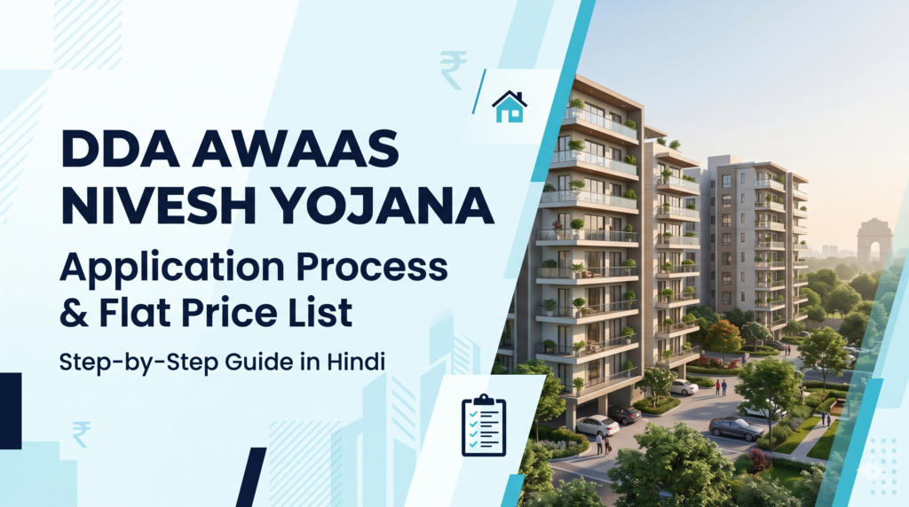 DDA Awaas Nivesh Yojana Application Process 2026-27: 4 Easy Steps To Book Cheap Flats